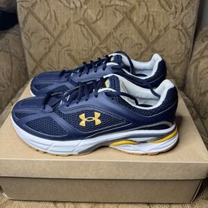 Under Armour Men's HOVR Apparition RTRFTR TC Midnight Noble Gold Men's 8.5